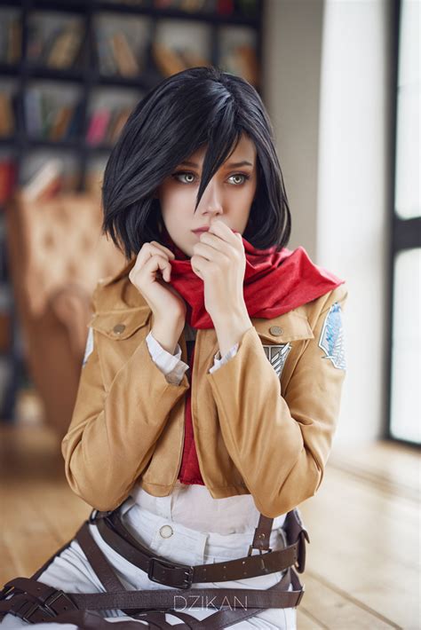 Mikasa attack on titan cosplay